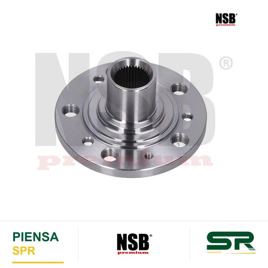MAZA RUEDA DELANTERA VOLKSWAGEN GOLF A4 2000-2007 JETTA A4 1999-2010 JETTA A4 CLASICO 2011- 2015 BEETLE 1998-2011 TOLEDO 2001-2005 SIN ABS 5 BARRENOS 36 DIENTES 2326005 NSB