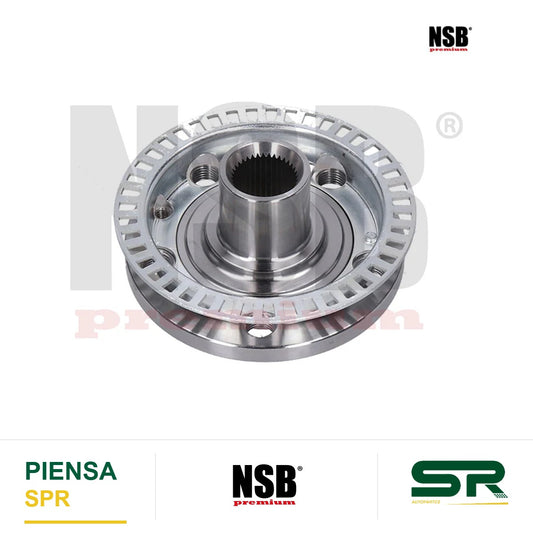 MAZA RUEDA DELANTERA VOLKSWAGEN GOLF A4 2000-2007 JETTA A4 1999-2015 BEETLE 1998-2011 SEAT LEON 2001-2006 TOLEDO 2001-2005 SON ABS 5 BARRENOS 522010 VW725 NSB