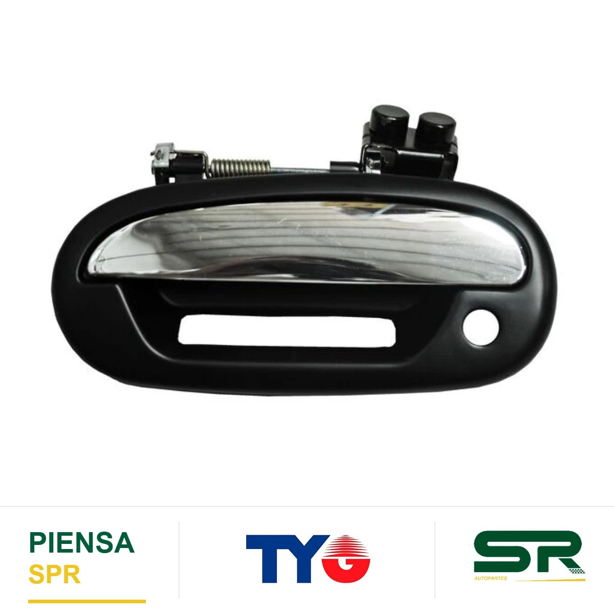 MANIJA EXTERIOR DELANTERA IZQUIERDA CON HOYO PLÁSTICO LINCOLN NAVIGATOR 1998-2002 P / CODIGO TYG