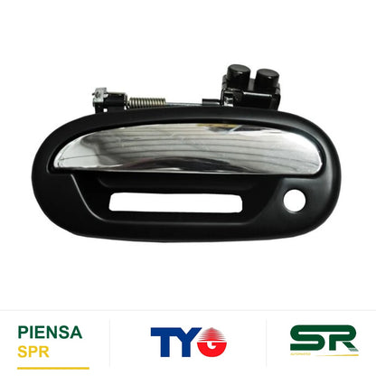 MANIJA EXTERIOR DELANTERA IZQUIERDA CON HOYO PLÁSTICO LINCOLN NAVIGATOR 1998-2002 P / CODIGO TYG