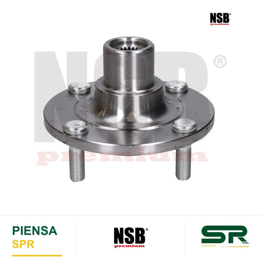MAZA RUEDA DELANTERA NISSAN SENTRA B15 2001-2006 SIN ABS 4 BIRLOS BALERO 522002 NSB