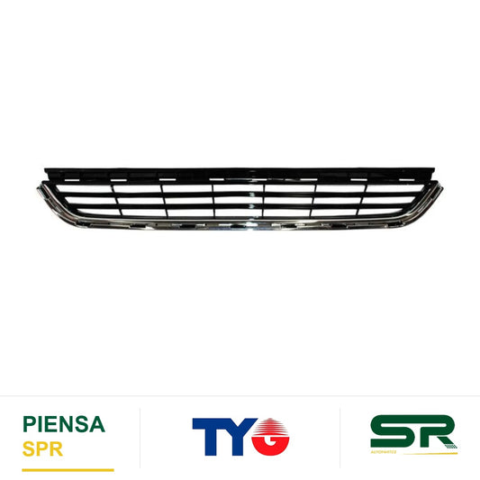 PARRILLA INFERIOR CROMADA FORD FIESTA 2014-2019 FILO TIPO USA TYG