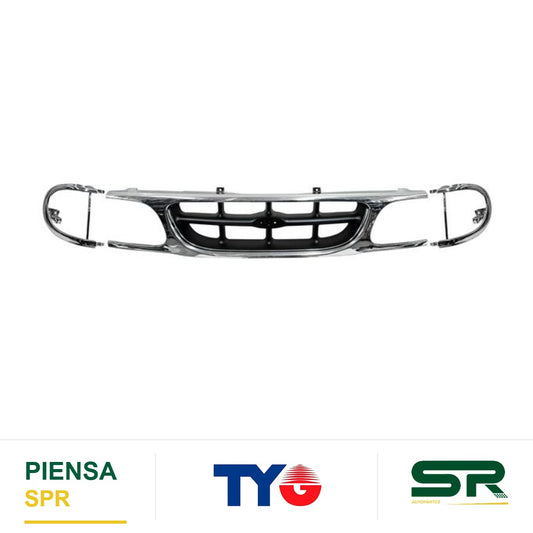 PARRILLA CON MOLDURA CROMADA NEGRA FORD EXPLORER 1995-2001 / FARO TYG
