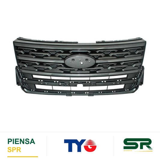 PARRILLA CON MOLDURA GRIS FORD EXPLORER 2018-2019 OBSCURO PINT TYG