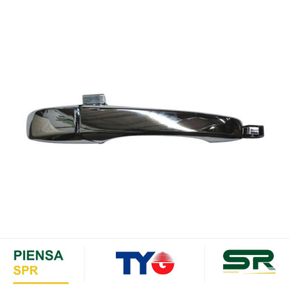 MANIJA EXTERIOR TRASERA IZQUIERDA CROMADA PLÁSTICO JEEP PATRIOT 2007-2016 / CALIBER 2007-2012 TYG