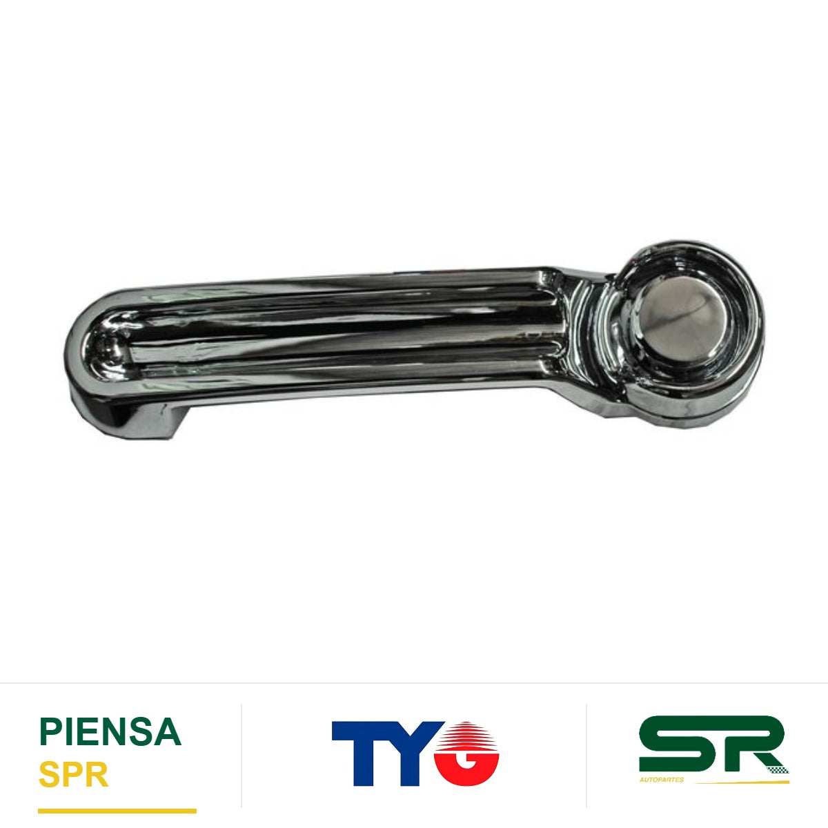 MANIJA EXTERIOR DELANTERA CROMADA PLÁSTICO JEEP LIBERTY 2008-2013 / NITRO 2007-2012 / WRANGLER 2007-2015 / TRAS AMBOS LADOS TYG