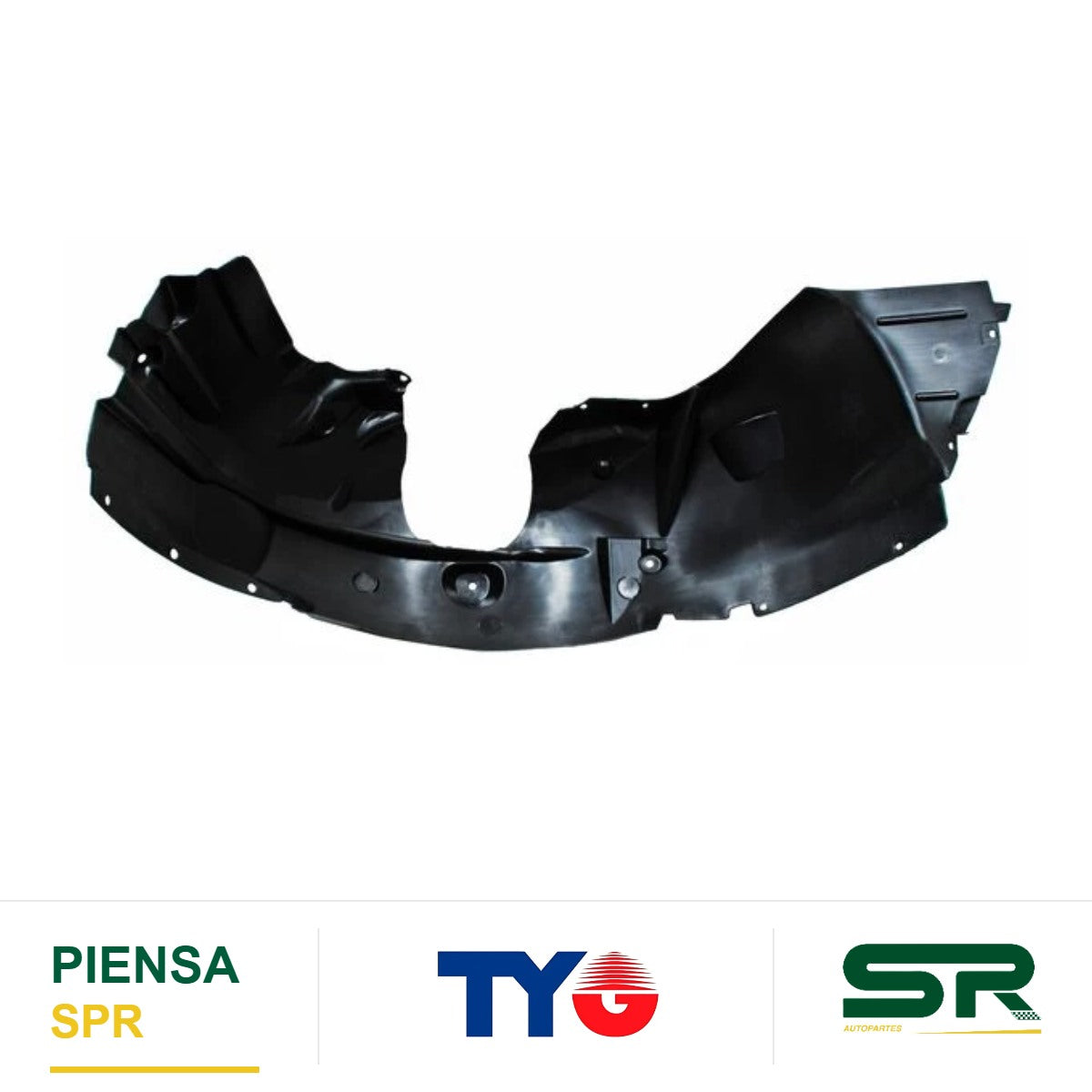 TOLVA SALPICADERA IZQUIERDA PLÁSTICO FORD FIGO 2016-2022 TYG