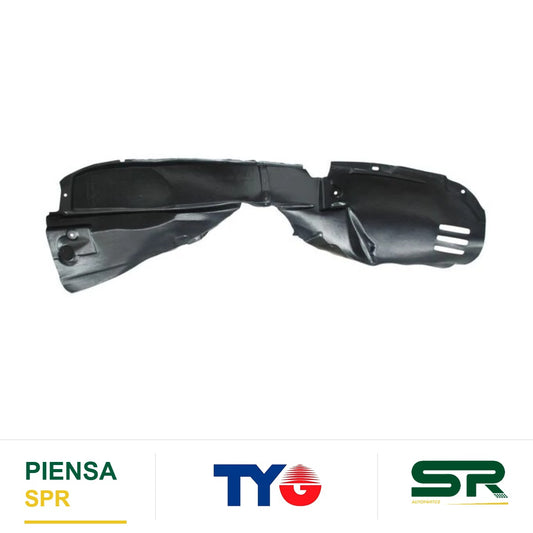 TOLVA SALPICADERA DERECHA PLÁSTICO FORD FIESTA 2011-2019 TYG