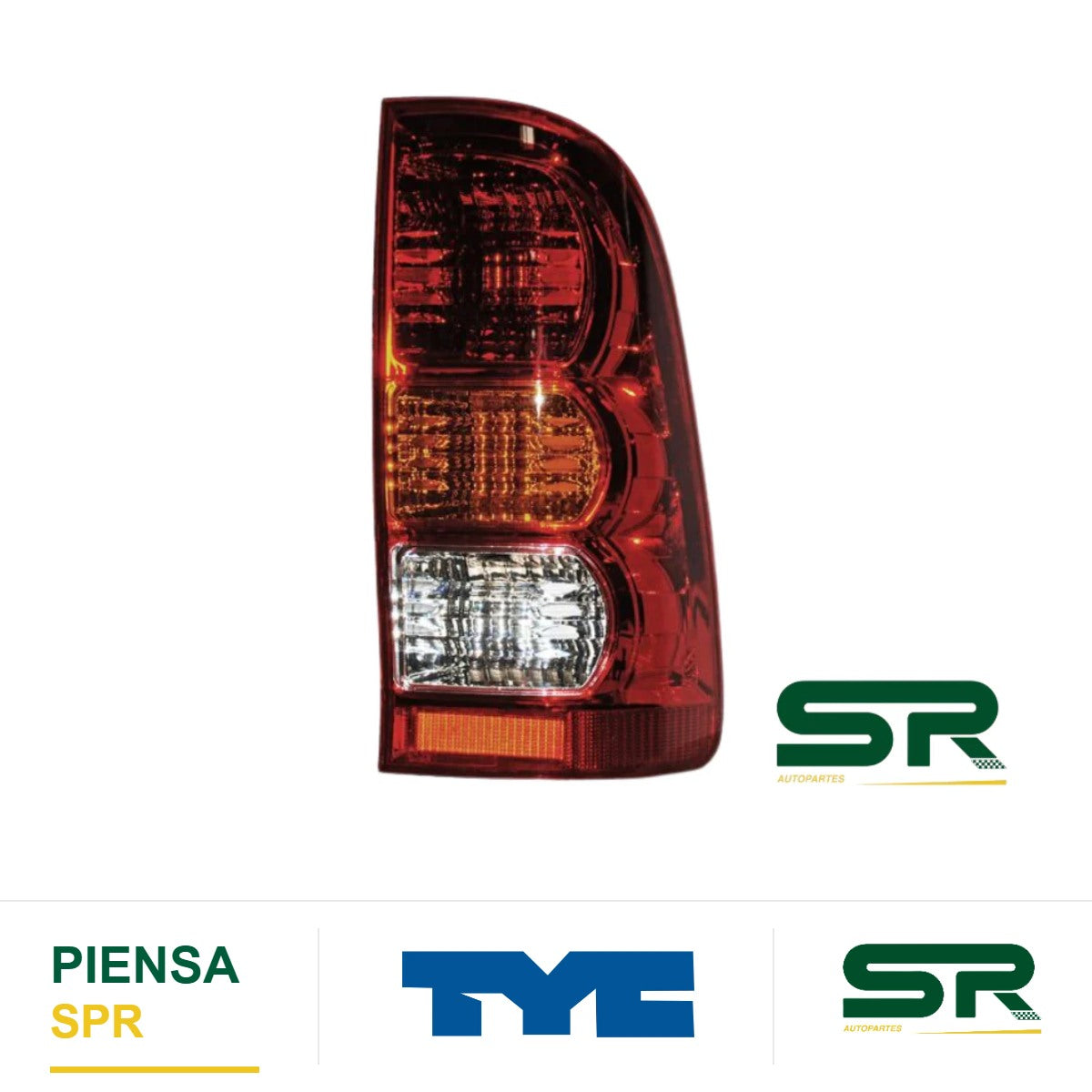 CALAVERA DERECHA SIN ARNÉS TOYOTA HILUX 2006-2011 TYC