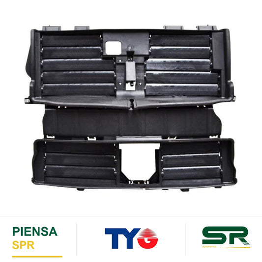 PARRILLA CON HOYO PARA SENSOR INTERIOR ACTIVA CON MOTOR FORD EDGE 2019-2024 TYG
