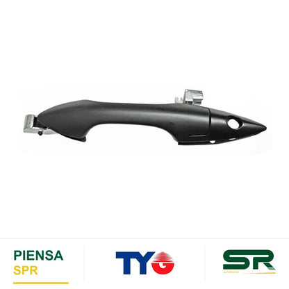 MANIJA EXTERIOR DELANTERA IZQUIERDA CON HOYO PLÁSTICO HONDA ODYSSEY 2005-2010 LISA PARA LLAVE TYG