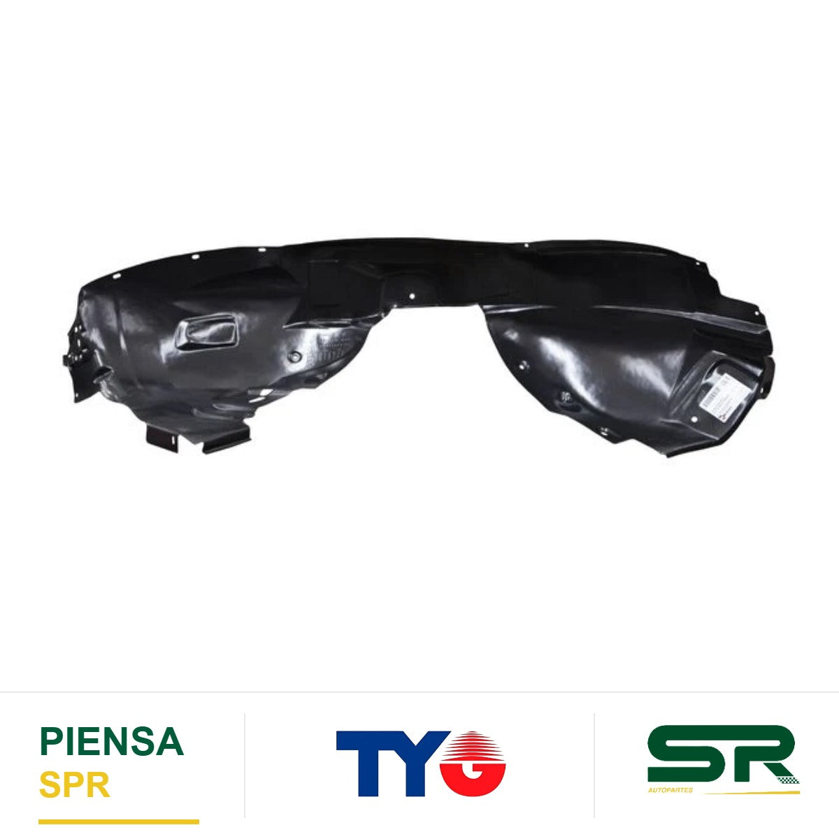 TOLVA SALPICADERA IZQUIERDA PLÁSTICO FORD EDGE 2011-2014 TYG