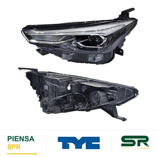 FARO IZQUIERDO LED MG 9 PINES FAD MG5 2025-2026 TYC