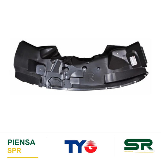 TOLVA SALPICADERA DERECHA PLÁSTICO 2500 DODGE PU 2019-2024 TYG