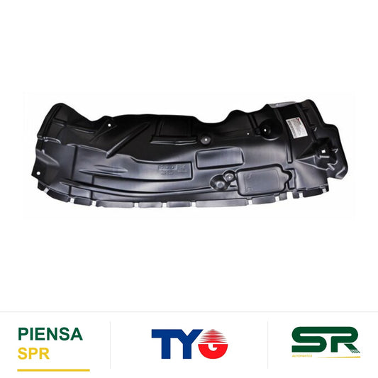 TOLVA SALPICADERA IZQUIERDA TRASERA PLÁSTICO SECCIÓN SIN MOLDURA DODGE PU 2019-2024 TYG