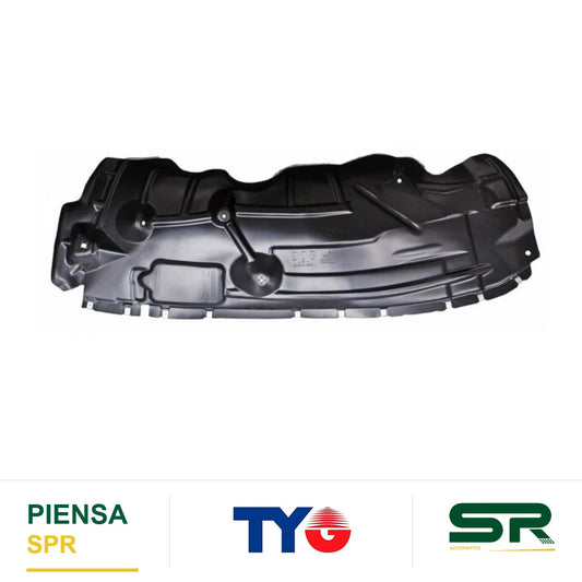 TOLVA SALPICADERA DERECHA TRASERA PLÁSTICO SECCIÓN SIN MOLDURA DODGE PU 2019-2024 TYG