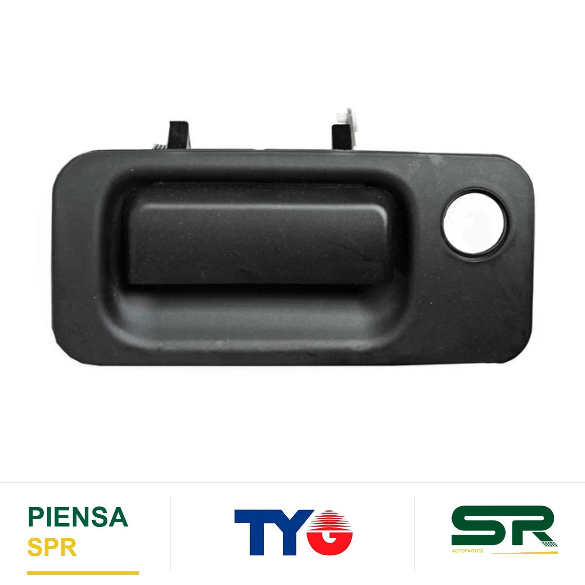MANIJA EXTERIOR DELANTERA IZQUIERDA PLÁSTICO FORD RANGER 2005-2009 CORRUGADA TYG