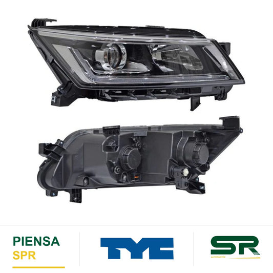 FARO DERECHO CHEVROLET GROOVE 26 CON MOTOR LUZ DE DIA 8 PINES AVEO 2024-2026 TYC