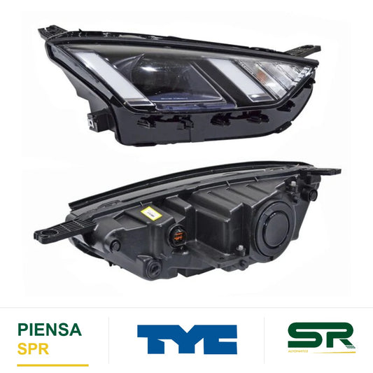 FARO DERECHO LED NEGRO BYD LUPA ARO DOLPHIN MINI 2024-2026 TYC