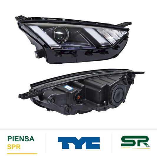 FARO DERECHO LED BYD LUPA ARO CROM DOLPHIN MINI 2024-2026 TYC