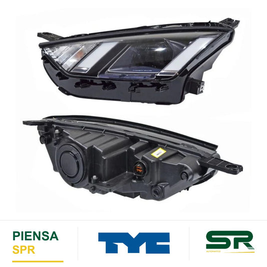 FARO IZQUIERDO LED NEGRO BYD LUPA ARO DOLPHIN MINI 2024-2026 TYC