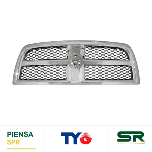 PARRILLA CROMADA DODGE PU 2014-2018 2500 / 3500 PANAL G15 TYG