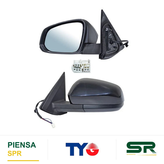 ESPEJO IZQUIERDO PARA PINTAR ELÉCTRICO TOYOTA CON DESEMPAÑANTE 5 PINES TACOMA 2024-2025 TYG