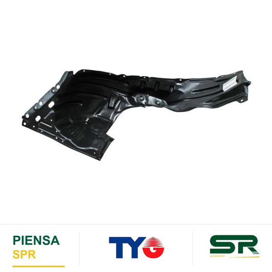 TOLVA SALPICADERA IZQUIERDA PLÁSTICO DODGE / CHRYSLER ATTITUDE 2015-2024 / DODGE / CHRYSLER MIRAGE G4 2019-2020 TYG