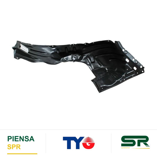 TOLVA SALPICADERA DERECHA PLÁSTICO DODGE / CHRYSLER ATTITUDE 2015-2024 / DODGE / CHRYSLER MIRAGE G4 2019-2020 TYG