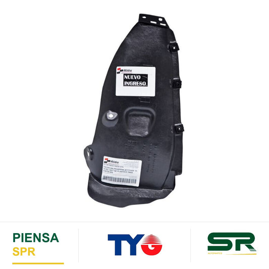 TOLVA SALPICADERA IZQUIERDA TRASERA PLÁSTICO DODGE / CHRYSLER ATTITUDE 2012-2015 TYG
