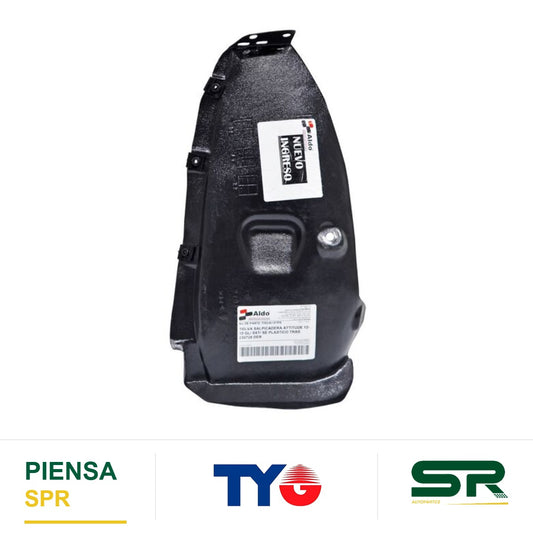TOLVA SALPICADERA DERECHA TRASERA PLÁSTICO DODGE / CHRYSLER ATTITUDE 2012-2015 TYG