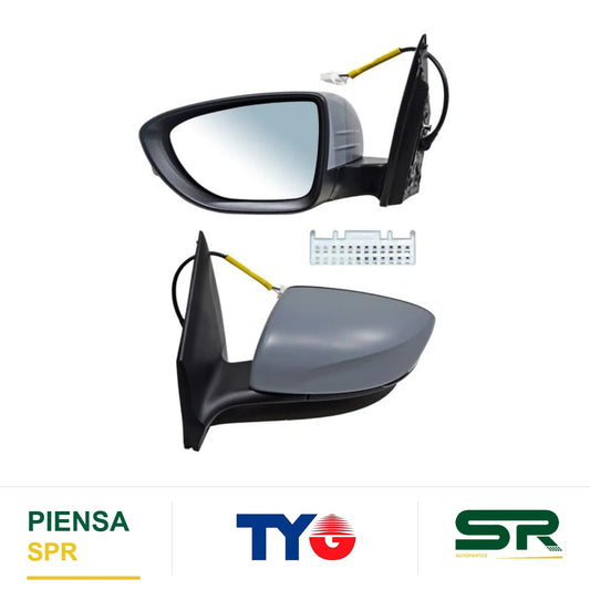 ESPEJO IZQUIERDO CON DIRECCIONAL ELÉCTRICO MG 5 PINES MG3 2024-2025 TYG