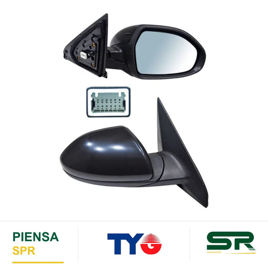 ESPEJO DERECHO PARA PINTAR ELÉCTRICO KIA DESEMP 3 PINES K3 2024-2027 TYG