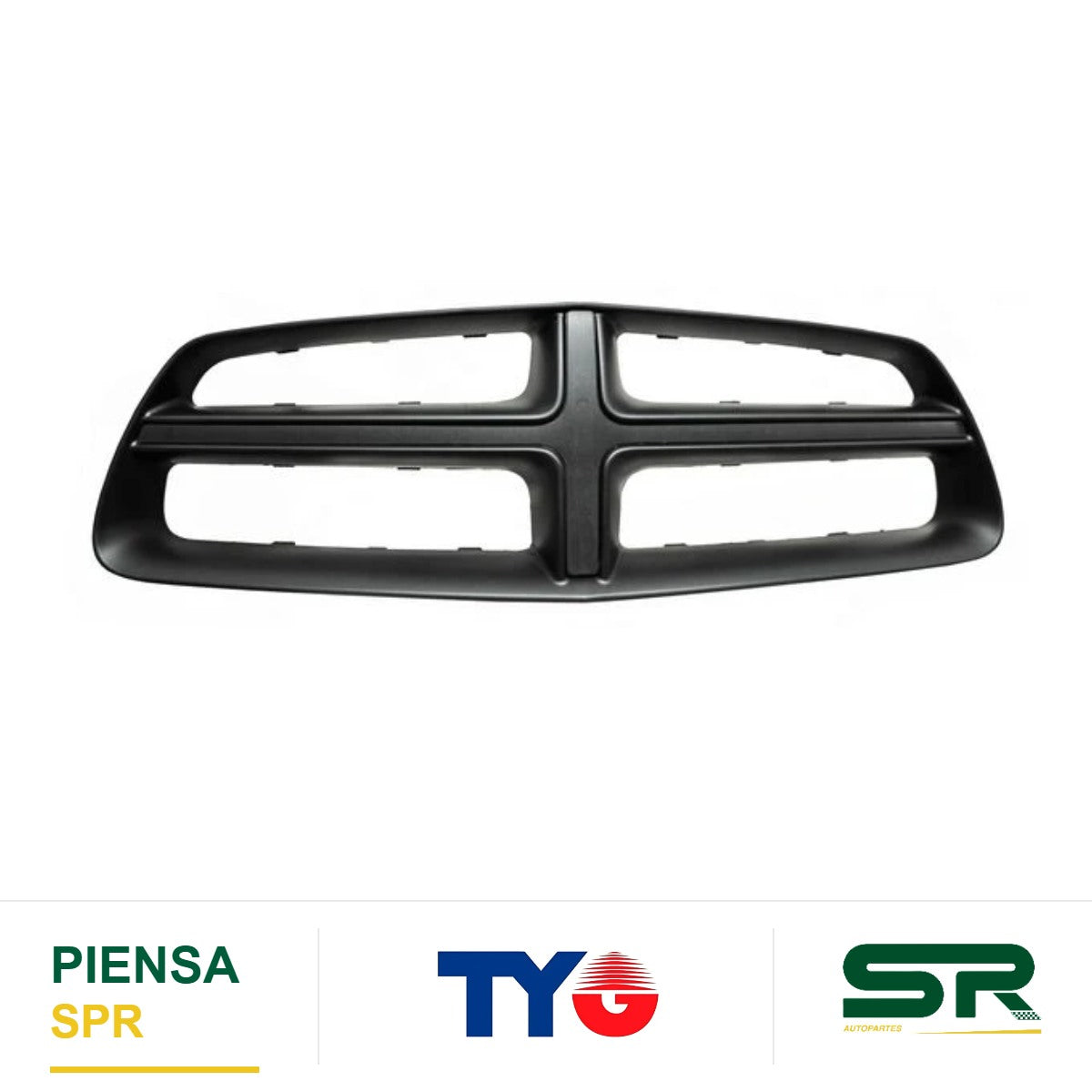 PARRILLA CON MOLDURA NEGRA DODGE / CHRYSLER CHARGER 2011-2014 TYG