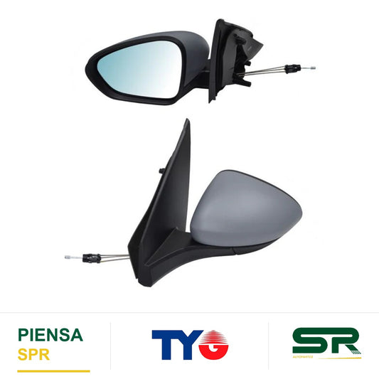 ESPEJO IZQUIERDO PARA PINTAR FIAT CONT ARGO 2021-2024 TYG