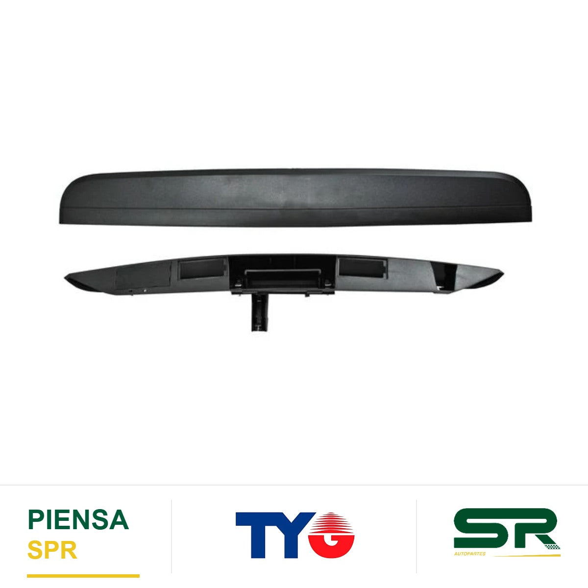 MANIJA TAPA TRASERA PLÁSTICO DODGE VOYAGER / CARAVAN / TOWN & COUNTRY 2008-2010 CORRUGADA TYG