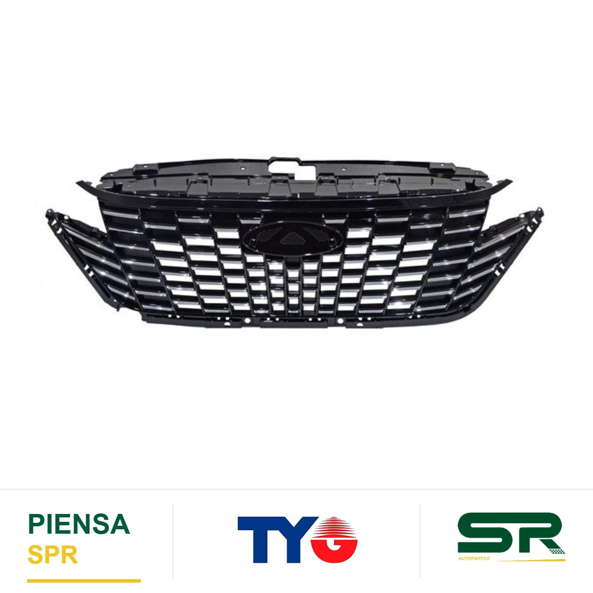 PARRILLA CROMADA BISEL CHIREY TIGGO 2 PRO 2023-2025 TYG