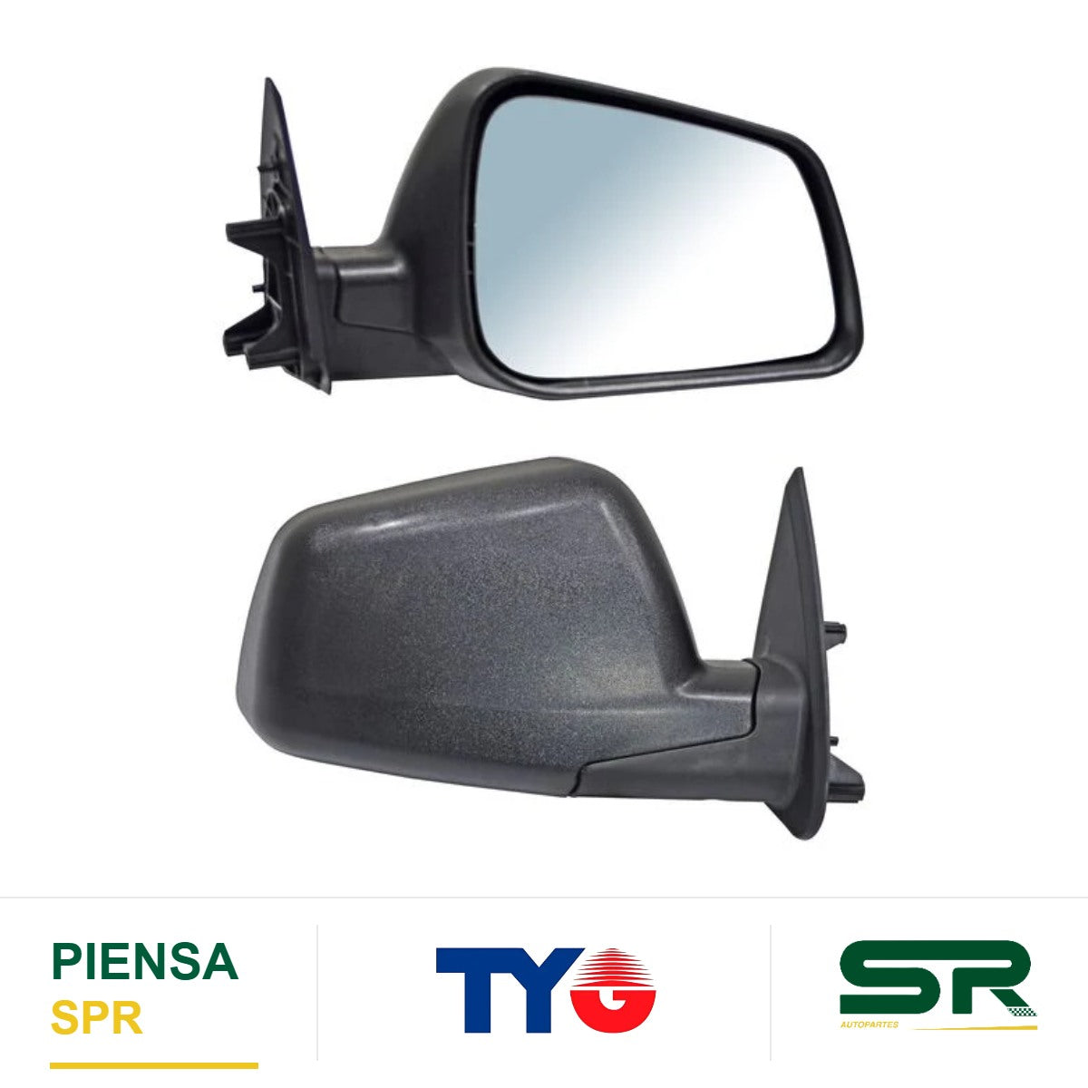 ESPEJO DERECHO MANUAL POROSO CHEVROLET TORNADO VAN 2021-2025 TYG