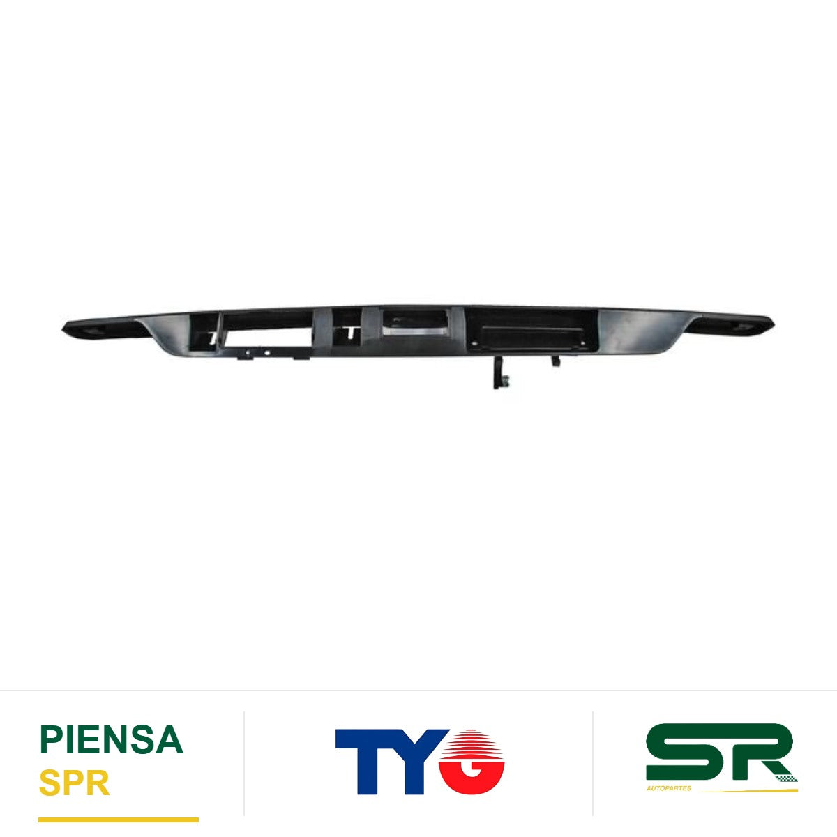 MANIJA TAPA TRASERA CON HOYO PARA CÁMARA PLÁSTICO DODGE DURANGO 2007-2009 CORRUGADA TYG