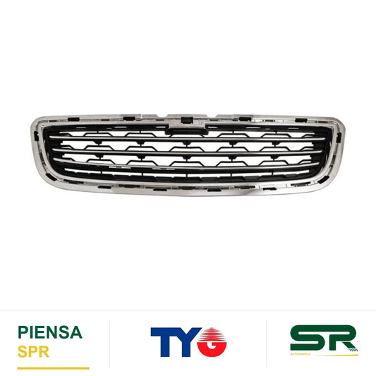 PARRILLA INFERIOR CROMADA CHEVROLET TRAX 2015-2017 FILO CENT TYG