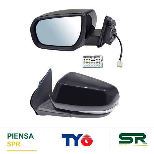 ESPEJO IZQUIERDO CHEVROLET CONT POROSO S10 MAX 2022-2025 TYG