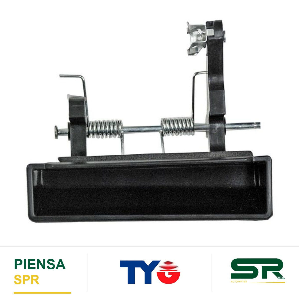 MANIJA TAPA TRASERA NEGRA PLÁSTICO DODGE ASPEN 2007-2010 JALADERA TYG
