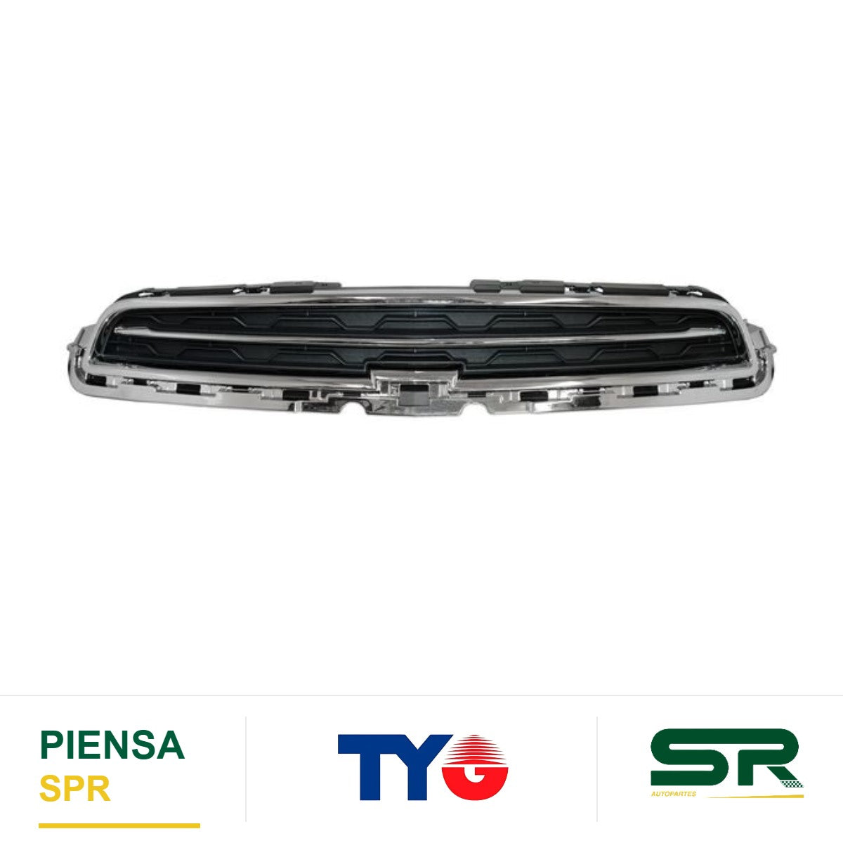 PARRILLA SUPERIOR CROMADA CHEVROLET TRAX 2013-2016 TYG
