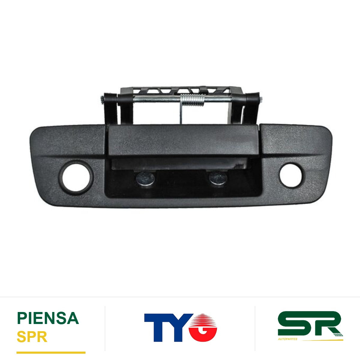 MANIJA TAPA CAJA CON HOYO PLÁSTICO DODGE PICKUP 2009-2013 CORRUGADA PARA LLAVE P / CAMARA TYG