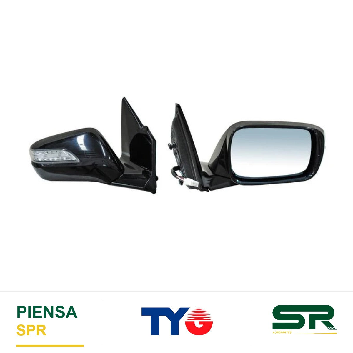 ESPEJO DERECHO ELÉCTRICO PARA PINTAR CON DIRECCIONAL CON MEM CON DESEMPAÑANTE ACURA MDX 2010-2013 TYG