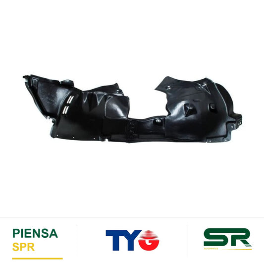 TOLVA SALPICADERA DERECHA PLÁSTICO CHEVROLET SONIC 2015-2016 TYG