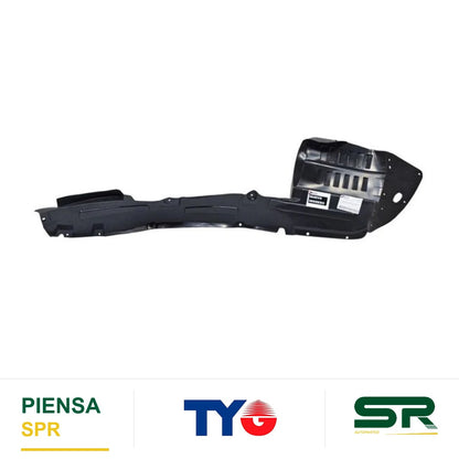 TOLVA SALPICADERA IZQUIERDA PLÁSTICO CHEVROLET S10 MAX 2023-2025 TYG