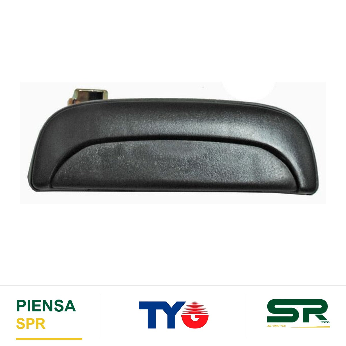 MANIJA EXTERIOR DELANTERA DERECHA PLÁSTICO DODGE H100 2002-2006 CORRUGADA TYG