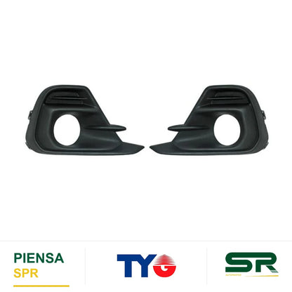 PARRILLA PARA FARO DE NIEBLA NEGRA CHEVROLET SPARK 2016-2018 TYG