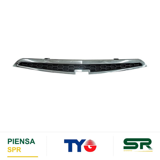 PARRILLA FILO CROMADO SUPERIOR CHEVROLET SPARK 2011-2012 287 PMM TYG